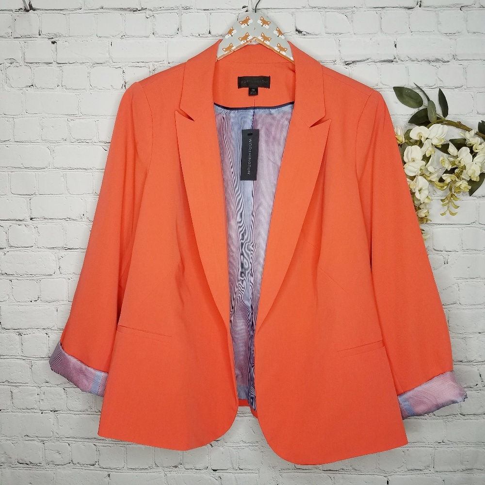 Worthington Coral Blazer NWT • 2X